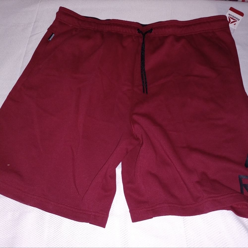 Mens 3XL Shorts 🆕 Reebok Gym Basketball Short Red